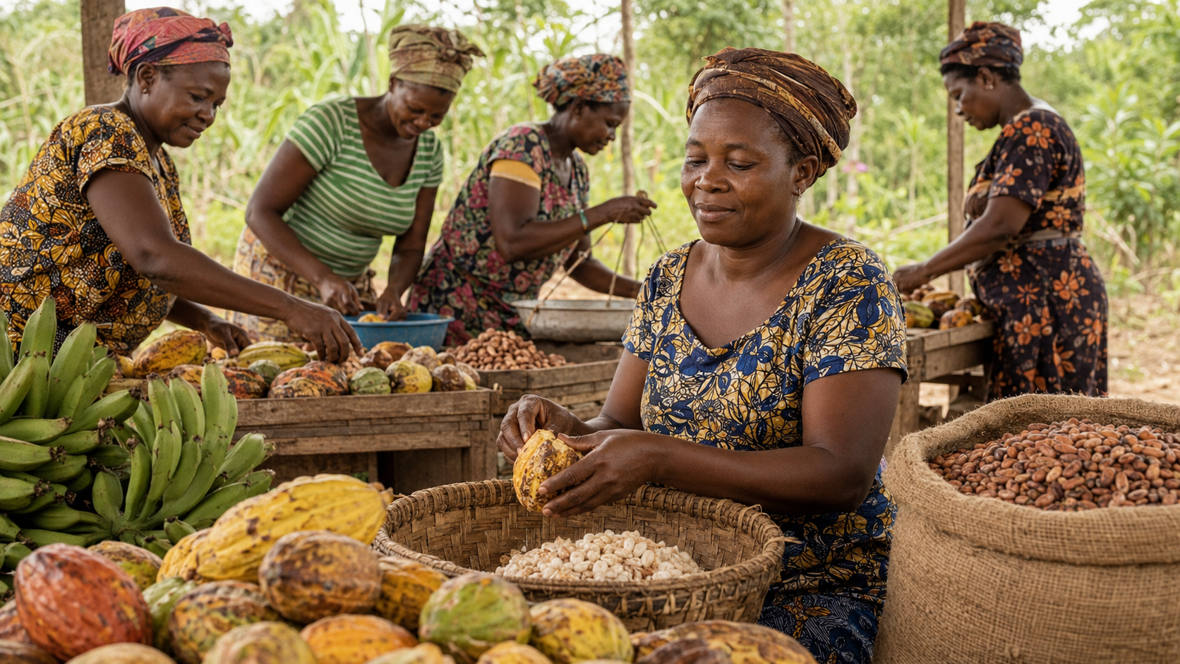 Coopérative agricole et produits du terroir en Côte d’Ivoire